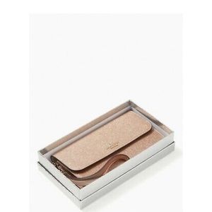 NWT Kate Spade Shimmy Glitter Rose Gold w/Box